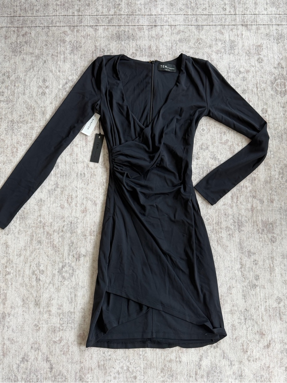 Aritzia Black Ten by Babaton Long Sleeve Dress
